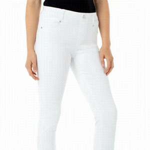 LIVERPOOL BNWOT Ankle Skinny Jeans Sz 0 New Missing Rivet on Pocket "Gia Glider"